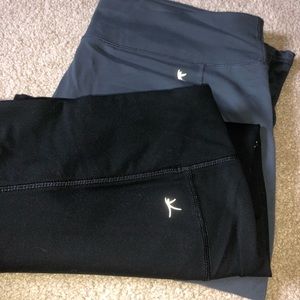 Danskin fitted Capri style gym pants (2 pair)